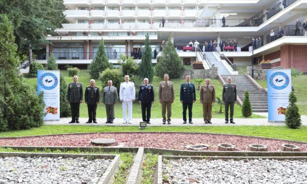 Αρχηγός ΓΕΕΘΑ: Στην 15η Σύνοδο των Αρχηγών Γενικών Επιτελείων Εθνικής Άμυνας των Βαλκανικών Χωρών και Επίσημη Επίσκεψη στα Σκόπια